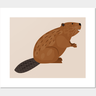 Beaver Posters and Art